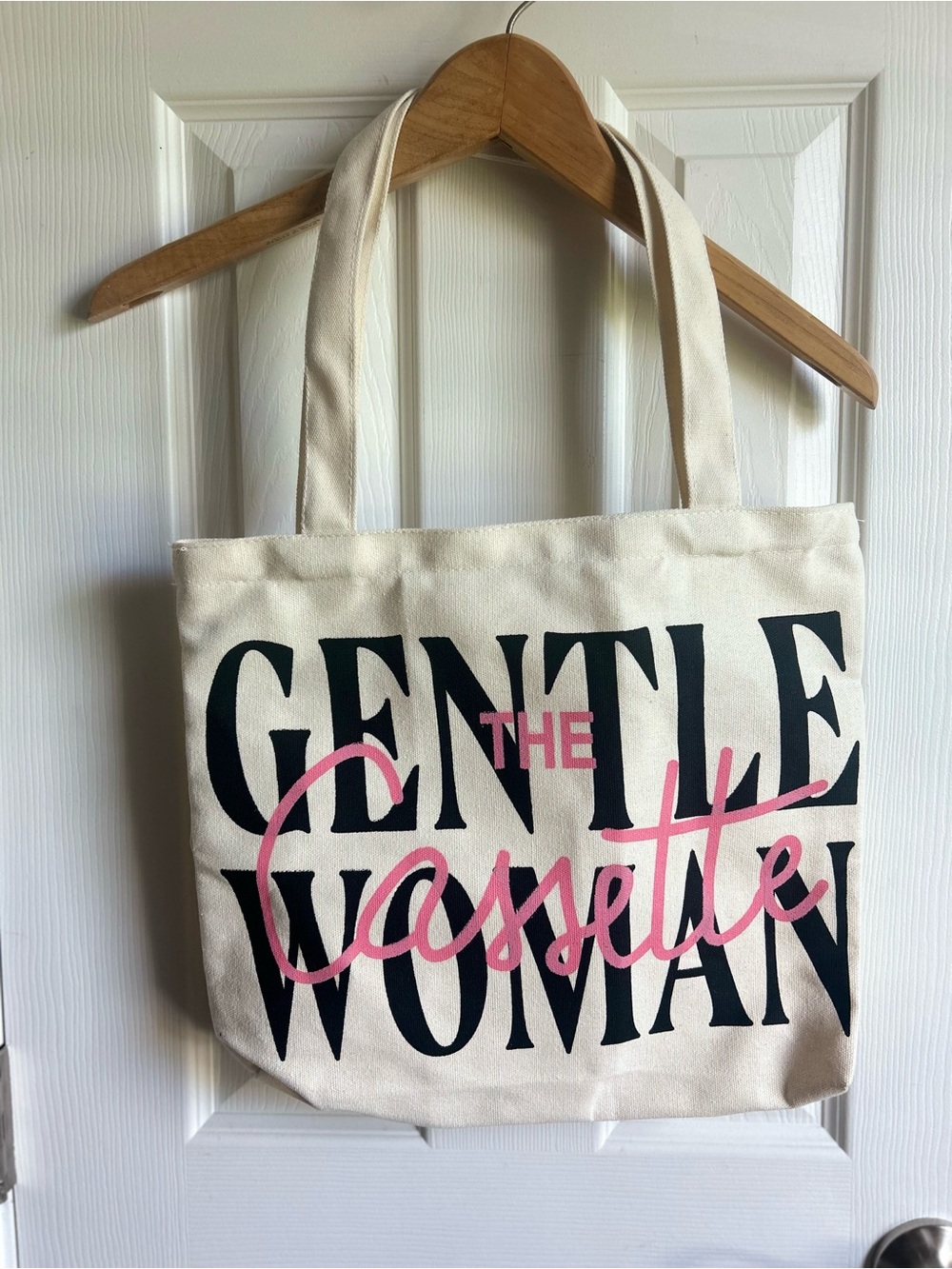 Gentle Woman the cassette tote bag